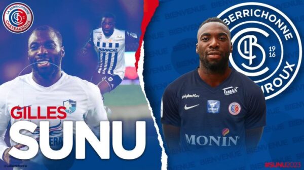 Transfert Gilles Sunu