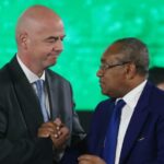 Gianni infantino et Ahmad Ahmad
