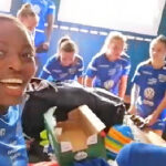 Woedikou Mafille avec l'AJ Auxerre