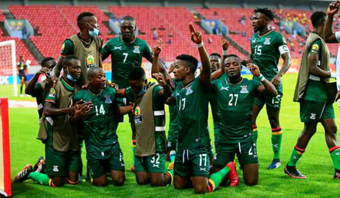 Les Chipolopolo de la Zambie au CHAN Cameroun 2020