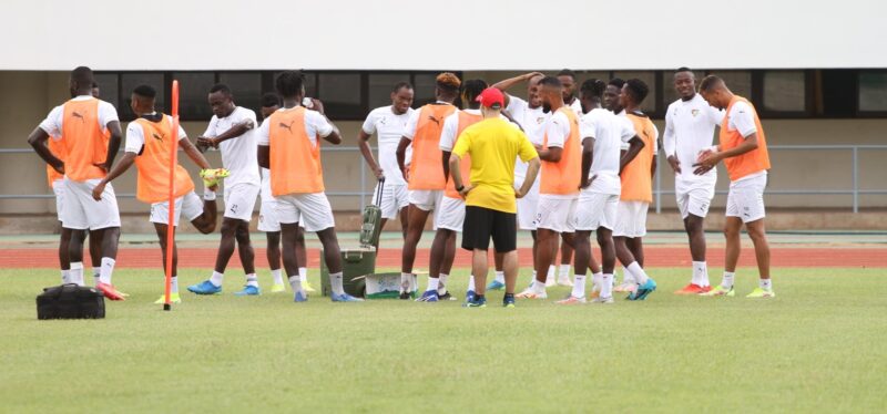 Togo vs Sénégal trainning